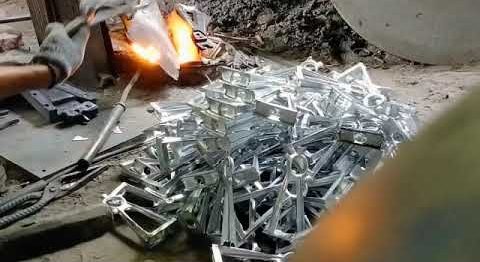 Proses Pengecoran Aksesoris Tiang